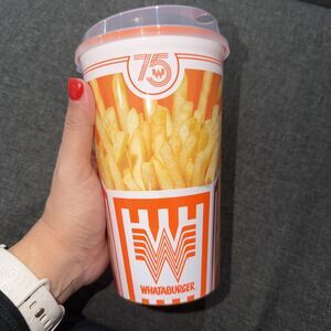 Fall Whataburger 75th Anniversary Commemorative Collectable Cup